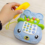 Інтерактивна іграшка "Телефончик на колесах", блакитний, фото 2