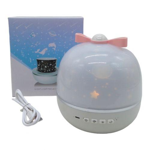 Нічник-проектор акумуляторний, 6 шаблонів, фото 1