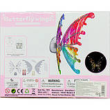 Крила метелика на батарейках, 90 см, без підсвічування, фото 2