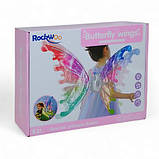 Крила метелика на батарейках, 90 см, з підсвічуванням, фото 2