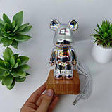 Нічник "Ведмедик Беарбрік", 20 см, працює від мережі, фото 2