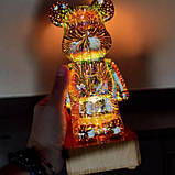 Нічник "Ведмедик Беарбрік", 23 см, з пультом, фото 3