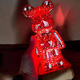 Нічник "Ведмедик Беарбрік", 23 см, з пультом, фото 4