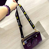 Сумочка дитяча на блискавці "Фотоапарат", чорний, фото 3