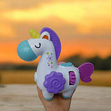 Брязкальце-бізікуб "Єдиноріг", багатофункціональний, фото 3