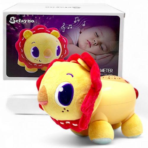 Нічник мʼякий "Левеня" з проектором, фото 1