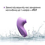 Вакуумний стимулятор Svakom Pulse Lite Neo Lavender, керується зі смартфона - SO7322, фото 5