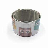 Світловідбивний сліп-браслет Reflomax Сови AGR 34 см Різнобарвний (FT09770491109406)