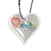 Світловідбивна підвіска PolarFox Смурфик SM-ZM-07 55 мм Сріблястий (FT66549232994181)