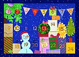 Адвент-пазл-календар Різдвяна таємниця Великдерева для дітей від 3 до 6 років, фото 3
