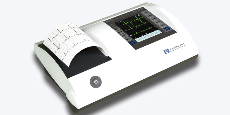 ЕКГ апарат HeartScreen 80G-L1 — 12-канальний з Bluetooth та USB