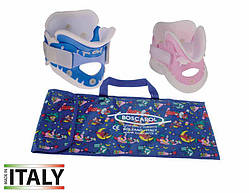 Набір з 2-х дитячих шийних комірців TWIN ART з сумкою