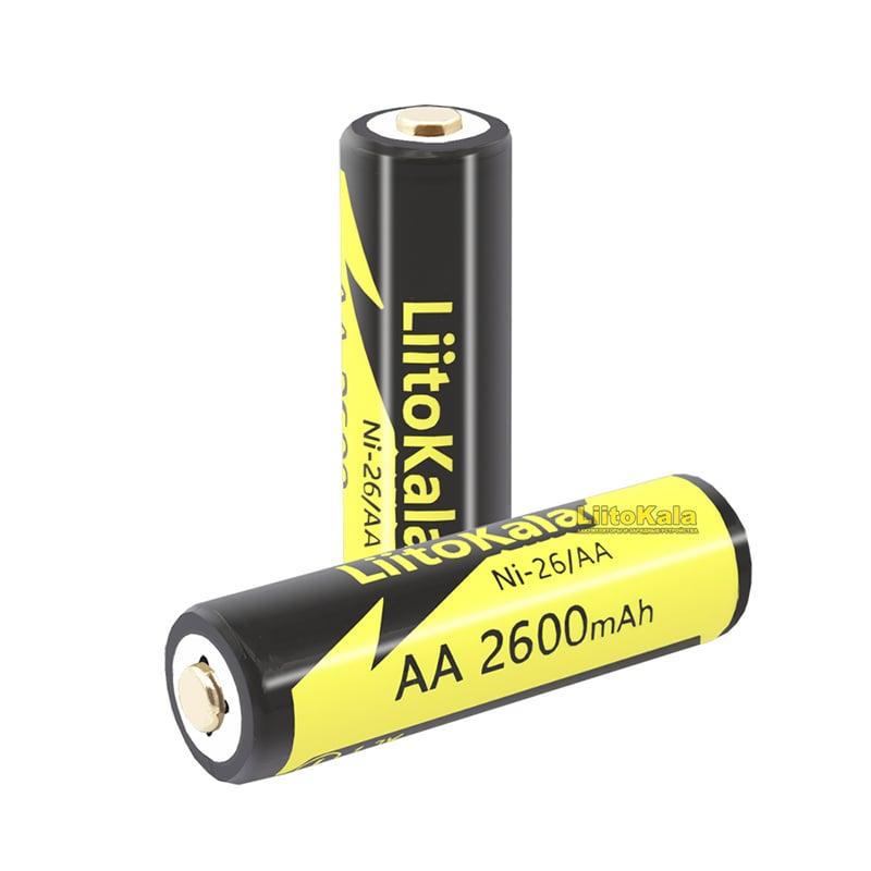 Акумулятор побутовий LiitoKala R6 2600mAh Ni-MH АA