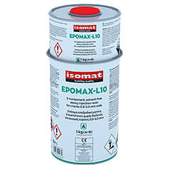 Епомакс-Л10 / Epomax-L10 - двокомп. епоксидний склад для склеювання тріщин шириною 0,5-3,0 мм (к-т 1 кг)