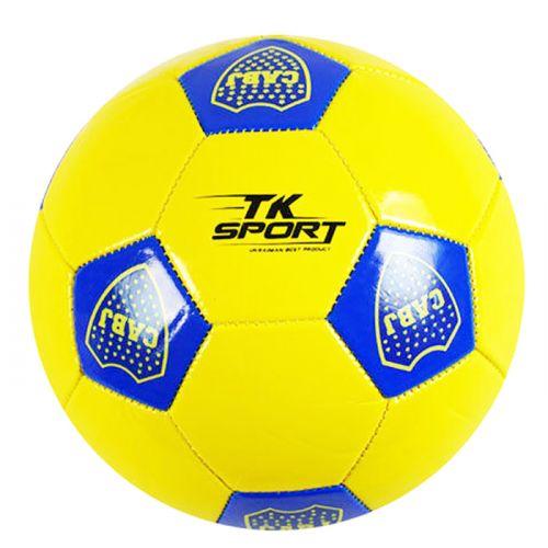 М'яч футбольний (розмір 5) жовтий [tsi253958-TSI], фото 1