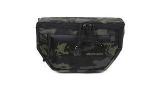 Тактична сумка - поясна бананка, Вlack MultiCam