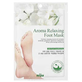 Маска для ніг розслаблююча Konad Niju Aroma Relaxing Foot Mask Pack 18 мл (8809109831902)