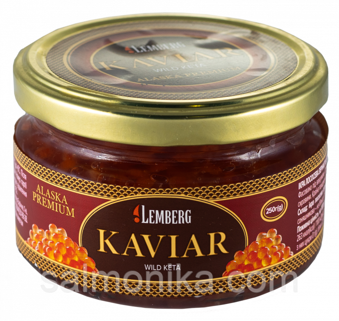 Ікра червона кети Lemberg Keta - Lachskaviar 250 г