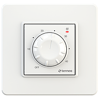 Терморегулятор terneo rtp, білий для теплої підлоги з виносним датчиком температури