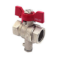 Кран кульовий 1/2" ВВ для підключення зонда Valogin VG-109101