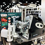 Електрична М'ясорубка Rainberg 3800W Електро-м'ясорубка шнекова із соковижималкою, фото 6