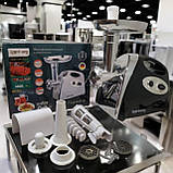 Електрична М'ясорубка Rainberg 3800W Електро-м'ясорубка шнекова із соковижималкою, фото 5