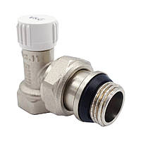 Вентиль налаштувальний для радіатора 1/2" кутовий Valogin VG-602201
