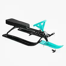 Дитячий снігокат металевий Skyper (розмір 125х50,6, до сидіння 38,5см, навантаження 70кг)