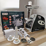 Електрична М'ясорубка Rainberg 3800W Електро-м'ясорубка шнекова із соковижималкою, фото 7