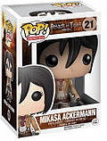 Фігурка Funko POP Mikasa Ackermann Attack on Titan Мікаса Акерман з Атака Титанів №21, фото 3