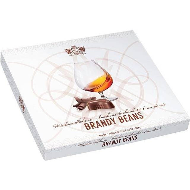 Цукерки Шоколадні із Бренді Brandy Beans W.H. Weinbrandbohnen Piasten 500 г Німеччина, фото 1