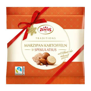 Марципан Картопля Zentis Marzipan Kartoffeln Spekulatius Імбир 100 г Німеччина