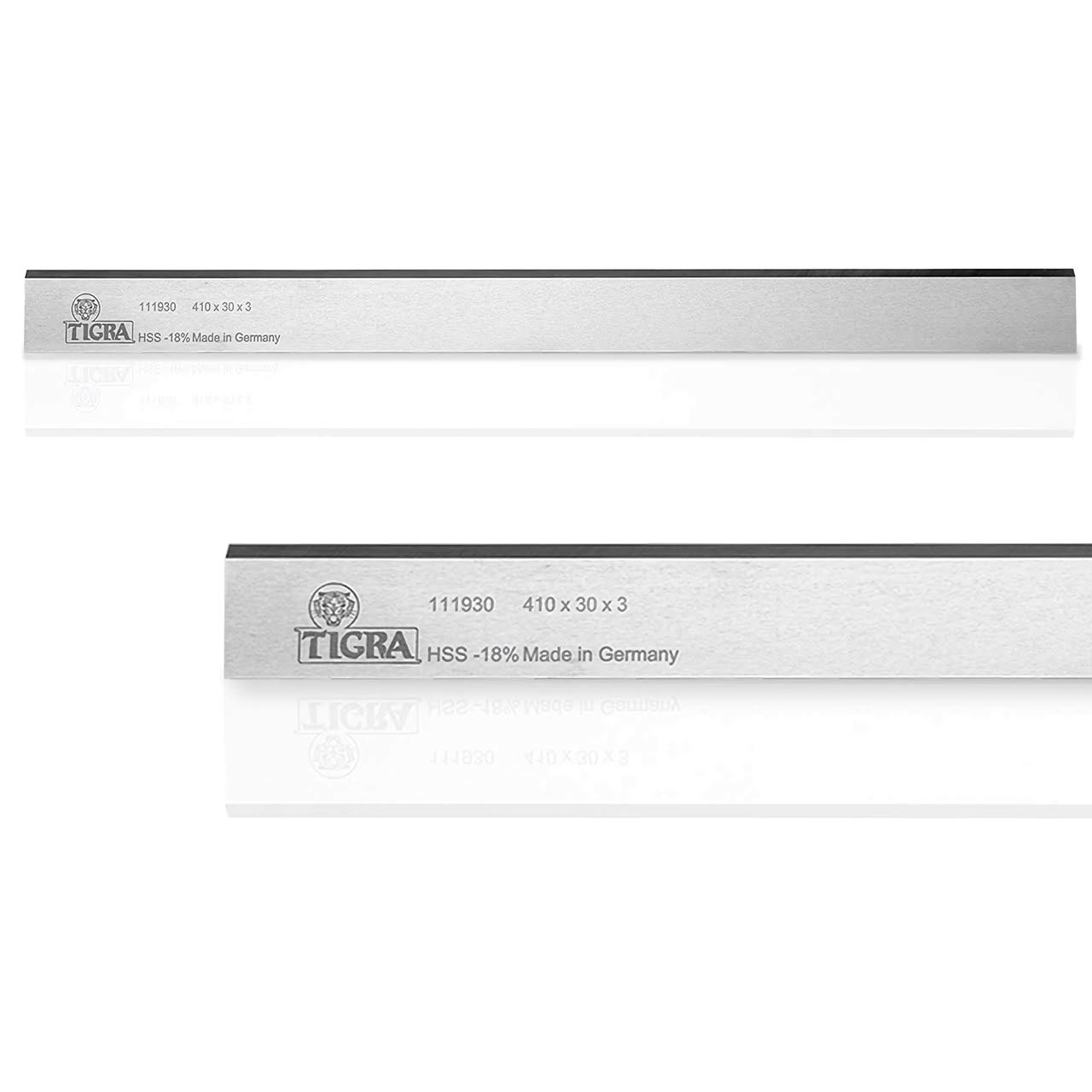 Ніж стругальний Tigra 410×30×3 HSS18% ніж фугувальний, ножі на фуганок, ножі для рейсмуса, швидкоріжуча сталь