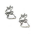 Підвіска "Зайчик" 35*20мм Срібло PDS104, фото 2