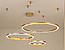 Підвісна люстра. Модель RD-6001. 1 люстра (100 см), фото 4