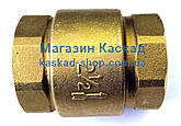 Зворотний муфтовий прямий клапан "Європа" DN-65 2 1/2 для мутровоза, цементовоза, комбікормовоза., фото 6