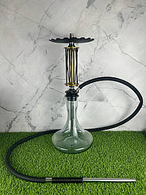 Кальян Trumpet Hookah Rider W-40 (ущільнювач) – Золото та чорний
