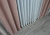 Уцінка! Комбіновані (2шт. 1,5х2,5м.) штори з мікровелюра. Колір сірий з пудровим. Код 014дк (1250-1093ш) 19-028, фото 9