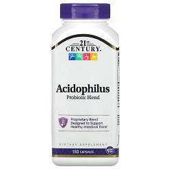 Активне довголіття 21st Century Acidophilus Probiotic Blend (150 капсул.)