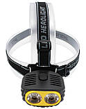 Налобний ліхтарик Bailong BL-209, фото 2