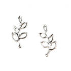 Підвіска "Гілочка листя" 40*18мм Срібло PDS070, фото 2