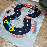Килим в дитячу "Гонка"