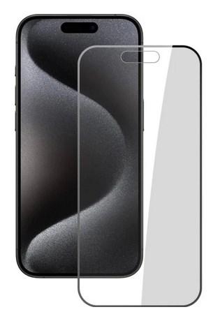 Защитное стекло   Apple iPhone 16\16pro\16pro ma\16 plus (на весь экран) Full Glue, чорний, шар клею нанесений по всій поверхні