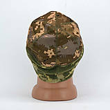 Тактична шапка-докерка комбінована з велкро панеллю в камуфляжі ММ-14, фото 8