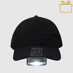 Ліхтар GC FV201 W/UV Sensor 19 з кліпсою + кепка GC Baseball Minimal чорна