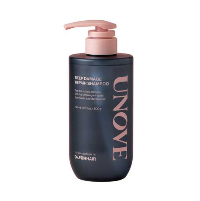 Відновлювальний шампунь для пошкодженого волосся UNOVE Deep Damage Repair Shampoo 500 мл