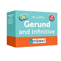 Навчальний набір English Student Картки для вивчення англійських слів Gerund and Infinitive vol.2 (укр.) (591225994) - оригінал