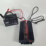 Перетворювач напруги інвертор UKC 1300W 12V-220V із захистом від короткого замикання та перевантаження UPS-1300A, фото 4