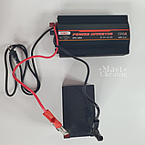 Перетворювач напруги інвертор UKC 1300W 12V-220V із захистом від короткого замикання та перевантаження UPS-1300A, фото 6