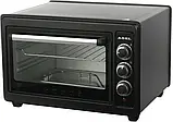 Електрична духовка ASEL AF33-23 чорна 33 літри 50-320 °С Антипригарне, фото 5